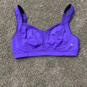 Lululemon purple sports bra